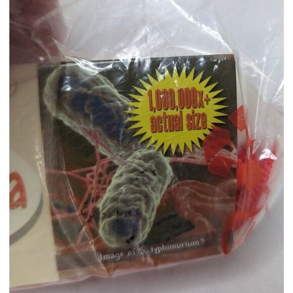 Giant‎ Microbes Plush - Salmonella (Salmonella Typhimurium) 6" New Sealed - Picture 4 of 10